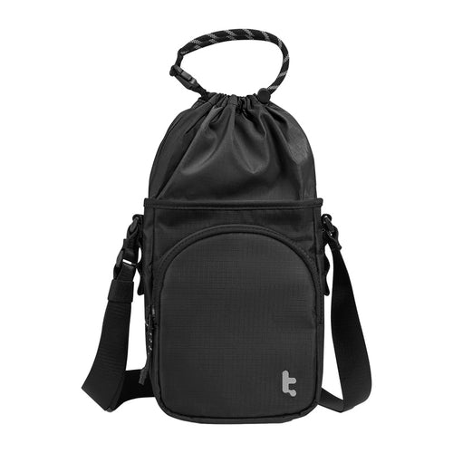 Tomtoc GameOn-G50 JoyCarry - Sacoche monobretelle pour Nintendo Switch 2 (noire) : sacoche Tomtoc GameOn-G50 noire, vue d'ensemble