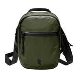 Tomtoc Aviator-T37 - Sacoche de voyage 1,3 L en X-Pac (verte) : organiseur intérieur et poches de la sacoche