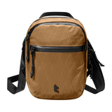 Tomtoc Aviator-T37 - Sacoche de voyage 1,3 L en X-Pac (marron) : organiseur intérieur et poches de la sacoche