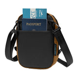 Tomtoc Aviator-T37 - Sacoche de voyage 1,3 L en X-Pac (marron) : sacoche portée en bandoulière