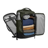 Tomtoc Navigator-T66 Liteway - Sac à dos de voyage 28 L (vert) : compartiment ordinateur et séparateurs élastiques