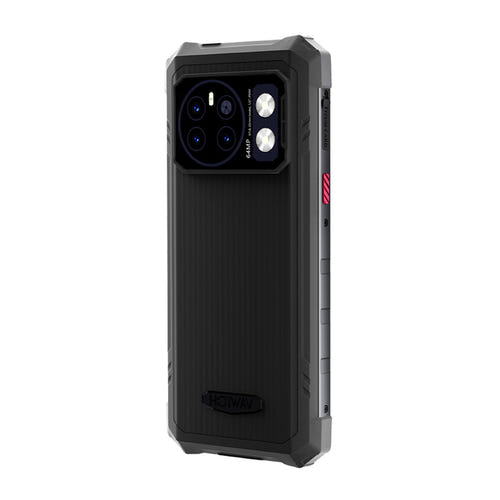 HOTWAV Cyber 13 - Smartphone durci 6,6 pouces, 10800 mAh (noir) : torche intégrée de 150 lumens