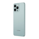 HOTWAV A16 Pro Max - Smartphone 6,75 pouces 120 Hz, 3+64 Go (vert) : tranche du téléphone et lecteur d'empreintes