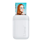 Liene Pearl - Imprimante photo portable Zink + 50 feuilles (blanc) (vue 4)