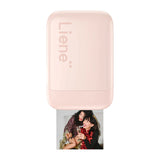 Liene Pearl - Imprimante photo portable Zink + 50 feuilles (rose) (vue 4)
