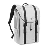 Tomtoc VintPack-TA1 - Sac à dos 22 L pour portable 15,6 pouces (gris) : compartiment matelassé pour ordinateur portable