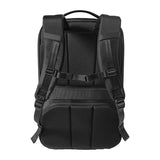Tomtoc Navigator-T67 - Sac à dos de voyage 38 L, ordinateur 17,3 pouces (noir) : compartiment principal ouvert à plat comme une valise