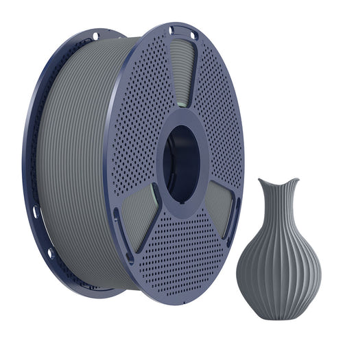 Sunlu PLA Classic - Filament 3D 1,75 mm, bobine de 1 kg (gris) : filament PLA gris de 1,75 mm
