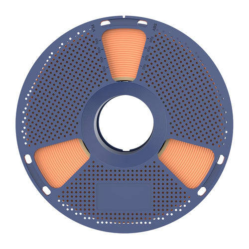 Sunlu PLA Classic - Filament 3D 1,75 mm, bobine de 1 kg (orange) : enroulement régulier de la bobine