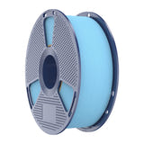Sunlu PLA Classic - Filament 3D 1,75 mm, bobine de 1 kg (bleu clair) : pièces imprimées en PLA bleu clair à finition mate