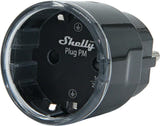 Shelly Plug PM Gen3 - Prise Matter de mesure d'énergie, sans coupure (noire) : prise connectée Shelly Plug PM Gen3 noire