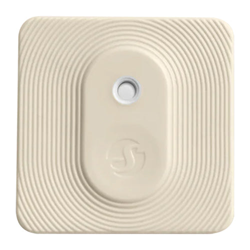 Shelly BLU H&T ZB - Capteur de température et d'humidité Bluetooth et Zigbee (ivoire) : capteur de température et d'humidité Shelly BLU H&T ZB ivoire