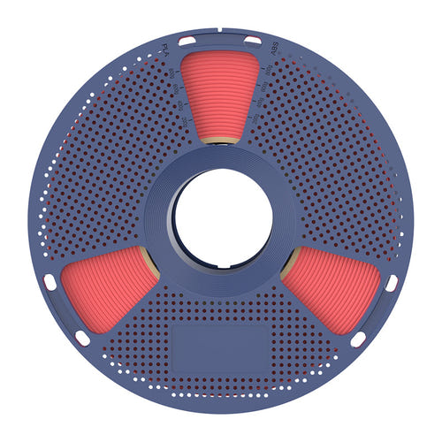 Sunlu PLA Classic - Filament 3D 1,75 mm, bobine de 1 kg (cerise) : enroulement régulier de la bobine