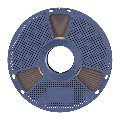 Sunlu PLA Classic - Filament 3D 1,75 mm, bobine de 1 kg (chocolat) : enroulement régulier de la bobine