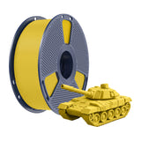 Sunlu PLA+ High-Speed - Filament 3D 1,75 mm (jaune) : pièces imprimées en PLA+ jaune