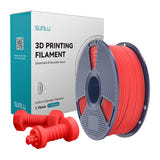 Sunlu ABS High-Speed - Filament 3D 1,75 mm de 1 kg (rouge) : bobine de filament Sunlu ABS High-Speed rouge