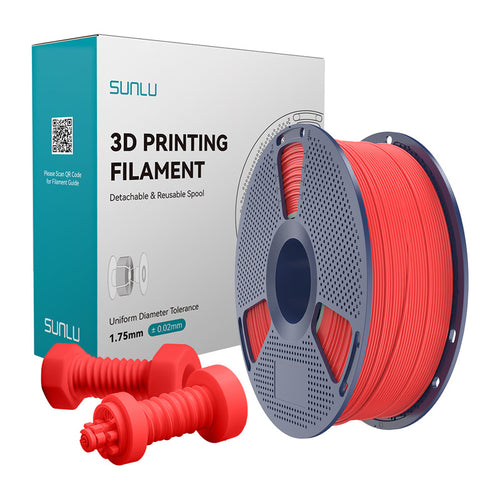 Sunlu ABS High-Speed - Filament 3D 1,75 mm de 1 kg (rouge) : bobine de filament Sunlu ABS High-Speed rouge