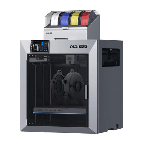QIDI Max 4 Combo - Imprimante 3D CoreXY 390 x 390 x 340 mm : volume d'impression de 390 x 390 x 340 mm