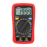 UNI-T UT131B - Multimètre numérique de poche avec test de piles : multimètre numérique UNI-T UT131B avec sa housse de protection