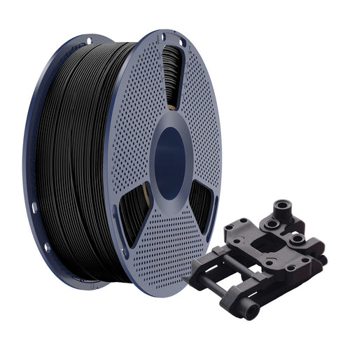 Sunlu ABS - Filament 3D pour pièces fonctionnelles (noir) : filament ABS noir sur sa bobine