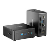 GEEKOM IT15 - Mini PC Intel Core Ultra 9 285H, 32 Go DDR5, 1 To, Windows 11 Pro : mini PC GEEKOM IT15 vu de trois quarts