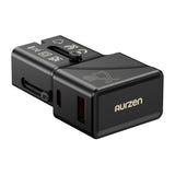 Aurzen Zip Set - Vidéoprojecteur portable DLP 720p avec sacoche et support MagPlay : sacoche, support magnétique MagPlay et chargeur de voyage