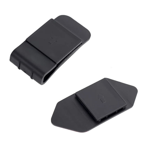 EJEAS Clips-15840 - Clips de fixation pour intercoms Q8, Q7, Q2, MS8, MS20, V7, V4 Plus et V6 Pro+ : clips de fixation EJEAS pour intercom de casque moto
