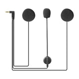 EJEAS HIFI-M - Kit oreillettes et micro pour casque moto, intercom V6 Pro+ (jack 3,5 mm) : kit oreillettes et micro EJEAS HIFI-M à prise jack 3,5 mm