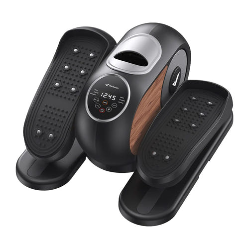 MERACH MR-E32B1 - Mini vélo elliptique de bureau 50 W, 24 programmes (noir) : télécommande du mini vélo elliptique