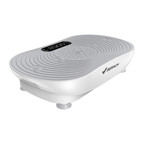MERACH MR-2533W1-EU - Plateforme vibrante 99 niveaux, 150 W (blanche) : plateforme vibrante MERACH MR-2533W1 blanche