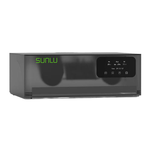 Sunlu AMS Heater - Sécheur de filament pour AMS Bambu Lab, 70 °C en 20 minutes : sécheur de filament Sunlu AMS Heater posé sur un AMS Bambu Lab
