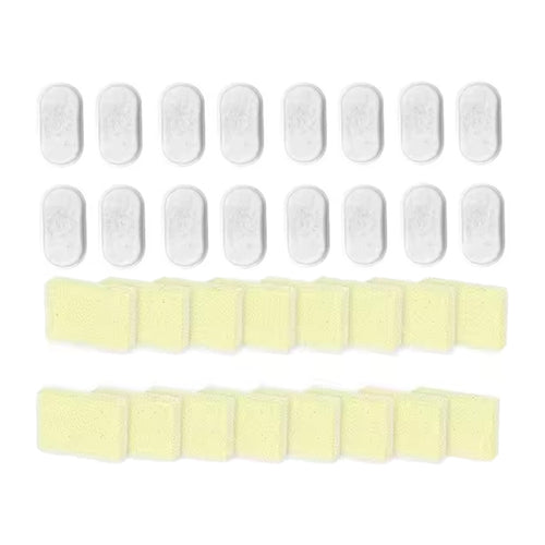 Rojeco RYSJPJXF-LX8 - Filtres pour fontaine à eau 1,5 L, lot de 16 : lot de 16 filtres Rojeco pour fontaine à chat