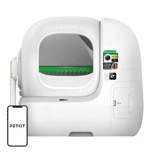 Petkit Purobot Max Pro 2 - Litière autonettoyante connectée à caméra IA 1080p, bac 76 L : litière autonettoyante Petkit Purobot Max Pro 2
