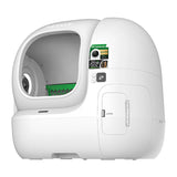 Petkit Purobot Max Pro 2 - Litière autonettoyante connectée à caméra IA 1080p, bac 76 L : entrée de 255 mm de hauteur de la litière