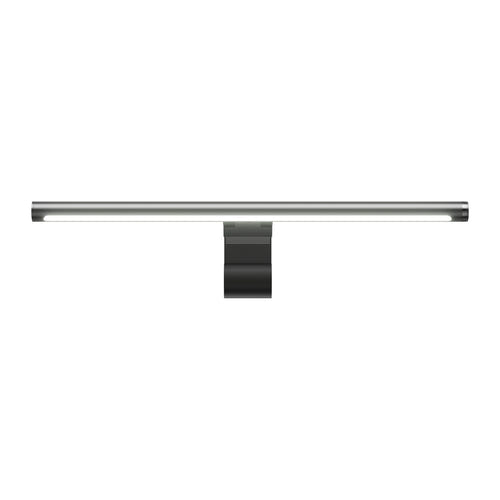 Yeelight Screen Light Bar Pro Libra 2 - Barre lumineuse pour écran 350 lm, Matter (noire) : barre lumineuse Yeelight Libra 2 posée sur un moniteur