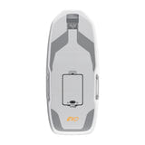 Waydoo EVO Max Plus 130 L - Planche en EPP pour eFoil Flyer EVO, capteurs et GPS (grise) : planche Waydoo EVO Max Plus 130 L grise de dessus