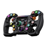 PXN W GTL GT ONE - Volant de simulation 300 mm, 78 signaux d'entrée et 15 LED de régime : vue éclatée de la structure interne du volant