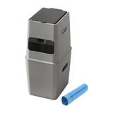 Neakasa PooGuard - Poubelle hermétique 9,2 L pour litière et déchets d'animaux (grise) : poubelle PooGuard près d'un arbre à chat