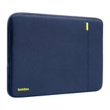 Tomtoc Defender-A13 - Housse pour ordinateur portable 14 pouces (bleu marine) : ordinateur portable glissé dans la housse
