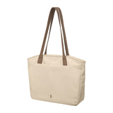 Tomtoc Versatile-T23 - Sac 10 L pour ordinateur jusqu'à 14 pouces (olive) : intérieur du sac avec ordinateur et bouteille
