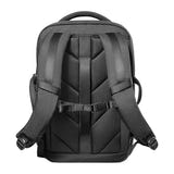Tomtoc TechPack-T73 - Sac à dos 28 L en X-Pac pour ordinateur jusqu'à 16 pouces (noir) : sac à dos sous la pluie, gouttes sur le tissu
