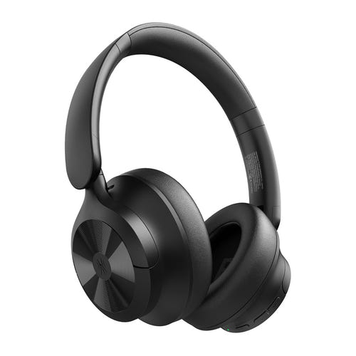 OneOdio A1 Pro - Casque sans fil à arceau, ANC hybride -38 dB (noir) : coussinets et arceau réglable du OneOdio A1 Pro
