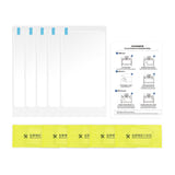 ANYCUBIC S020302 - Films de protection d'écran Photon Mono M7 Pro et M7 (5 pièces) : transparence du film de protection ANYCUBIC