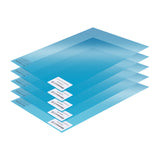 ANYCUBIC S020160 - Films FEP à changement rapide 10,1 pouces pour Photon Mono M5s et M7 (5 feuilles) : transparence du film FEP ANYCUBIC