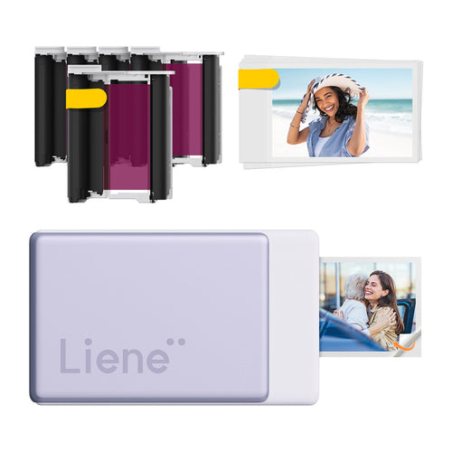 Liene Pearl N200 Pro - Kit imprimante photo portable (violet) (vue 1)