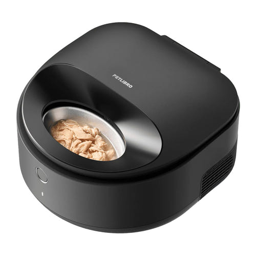 Petlibro Polar - Distributeur de pâtée réfrigéré connecté 3 repas : compartiments de repas et plateau amovible du Petlibro Polar