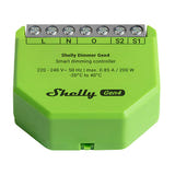 Shelly Dimmer Gen4 - Variateur connecté Zigbee/Matter sans fil neutre : format compact du module pour boîte d'encastrement