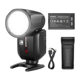 Neewer Z2PRO-S - Flash cobra 76 Ws pour Sony, synchro 1/8000 s : écran de commande et modes TTL et manuel
