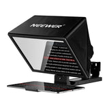 Neewer BASICS X12B - Prompteur aluminium 12 pouces, 1664 g : prompteur Neewer BASICS X12B en aluminium