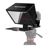 Neewer BASICS X12B - Prompteur aluminium 12 pouces, 1664 g : verre 12 pouces et tablette installée
